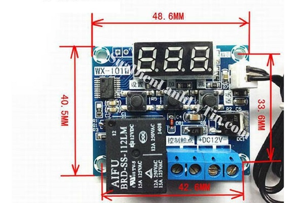 module cảm biến nhiệt độ điều khiển relay